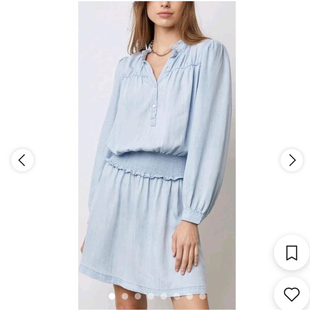 MINT condition Rails “Shawna” dress is lightweight tencel fabric size Large